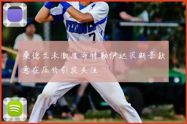桑德兰未激活海特勒伊达买断条款意在压价引发关注